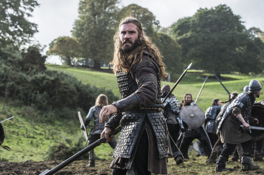 Rollo (Clive Standen) is a force to be reckoned with in battle